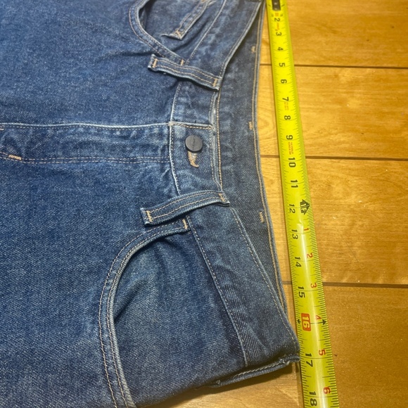 Carhartt Flame Resistant Relaxed Fit Jeans 34x34 5-Pocket Denim 100% Cotton - Picture 13 of 16